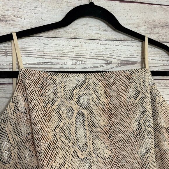 Urban Outfitters Backless Snake Print Dress XL - Picture 4 of 8